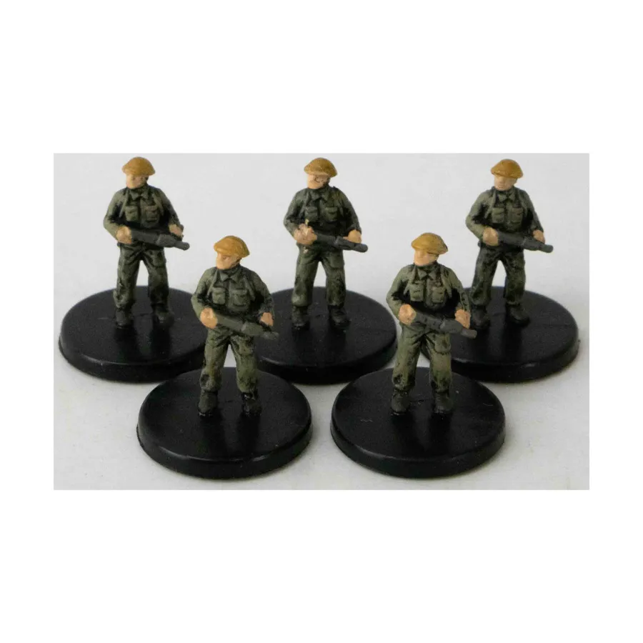 

Вдохновляющий лейтенант (набор № 1) (U) x5, Axis & Allies - Collectible Miniatures Game - Base Set Singles