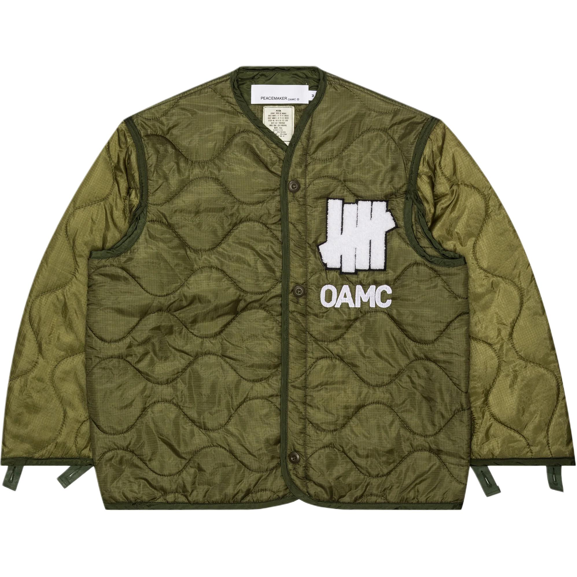 

Куртка OAMC SS26 UNDEFEATED, оливково-зеленый