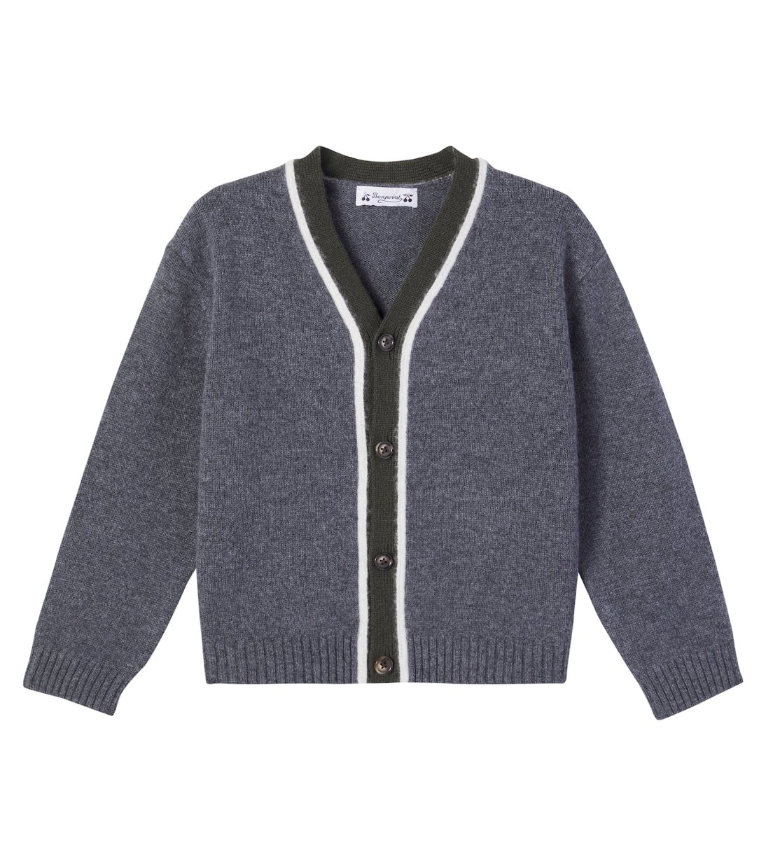 

Кашемировый кардиган Гарфилд Bonpoint, Ra Gris Chine F