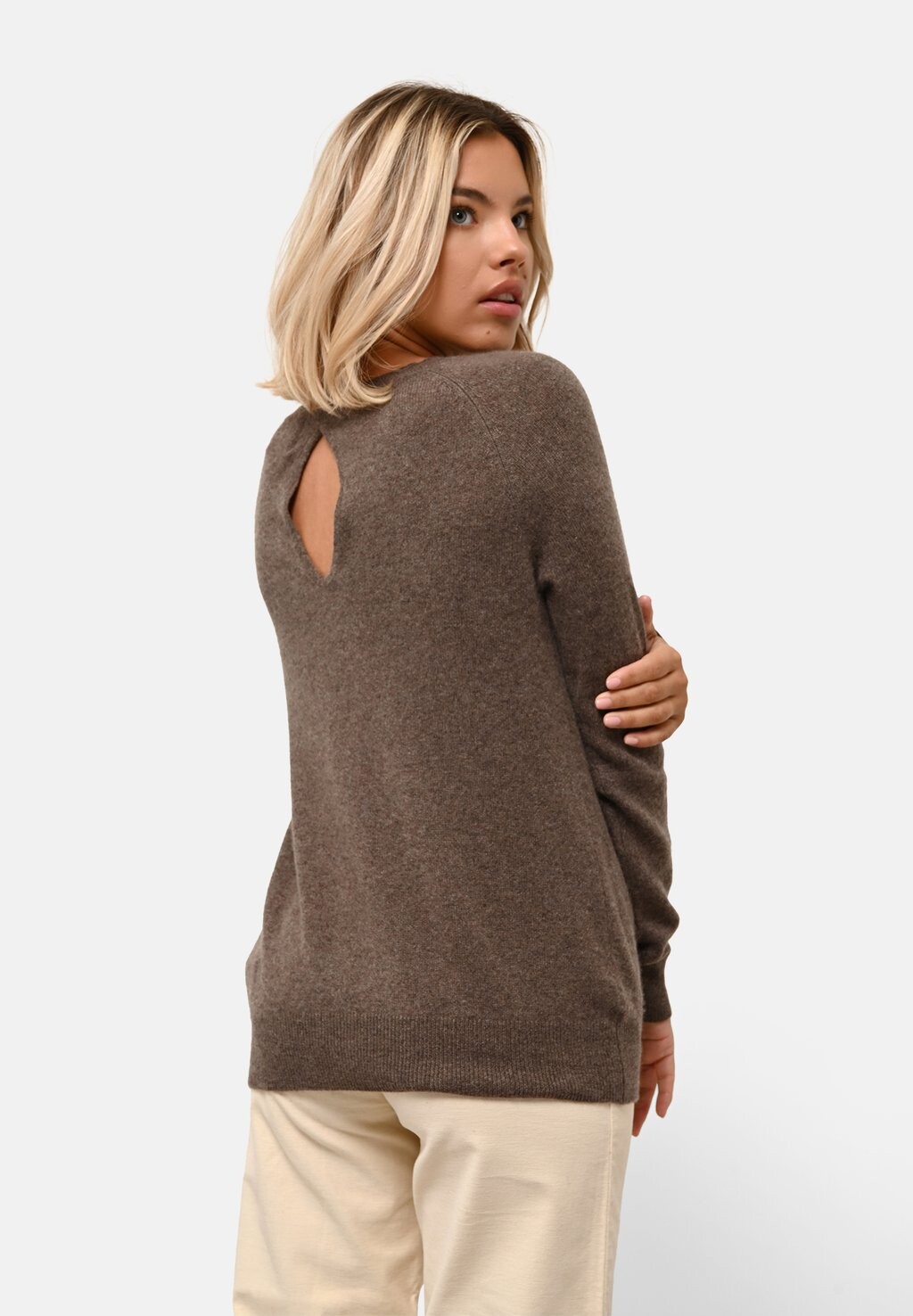 

Джемпер ABIGAIL Just Cashmere, серо-коричневый
