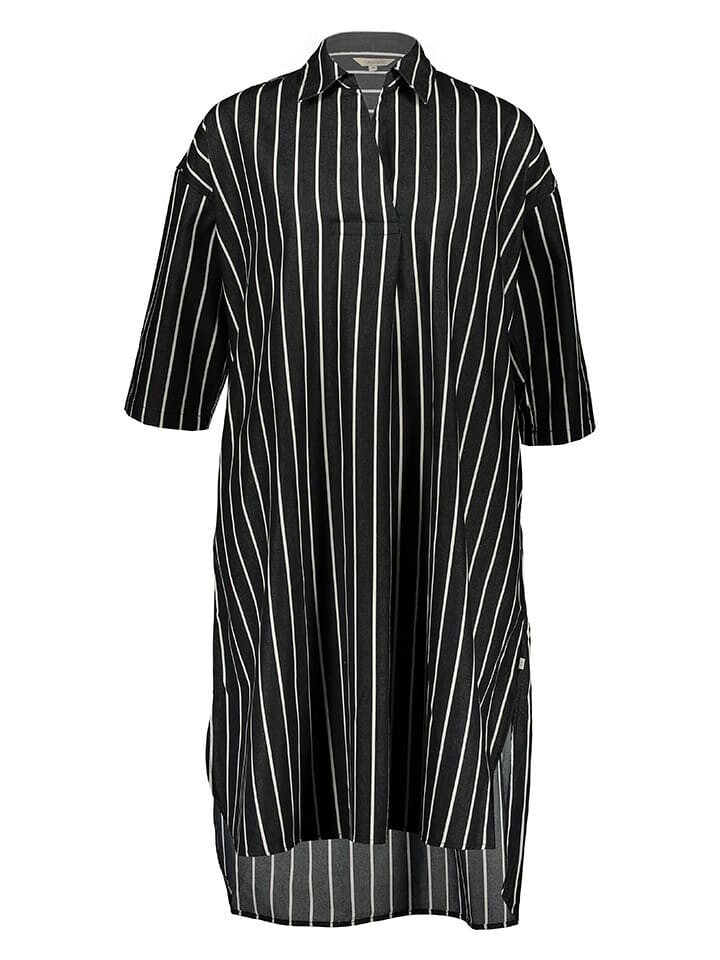

Платье до колена Herrlicher Kleid, черный/белый