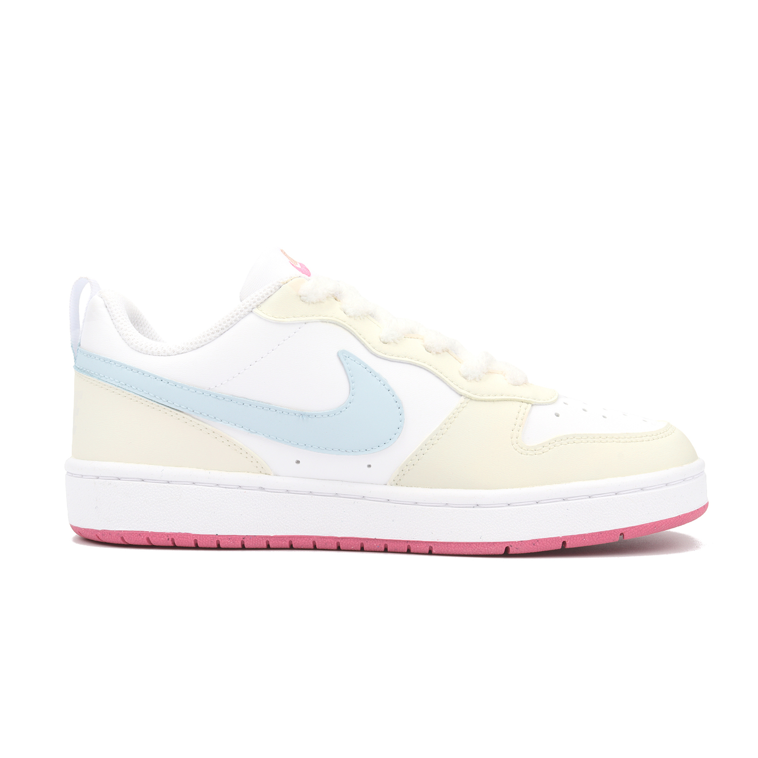 Кроссовки Court Borough Chasing Light Cushioning, Wear Resistant Low top Skateboard Shoes Beige Kids' Nike, бежевый — фото 3
