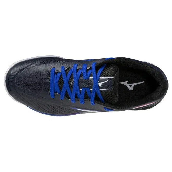 Унисекс кроссовки для настольного тенниса «Wave Medal 8» от Mizuno, Navy X Coral (03) — фото 4