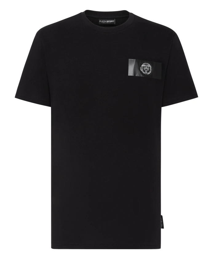 

Футболка с круглым вырезом, тигр Plein Sport, черный