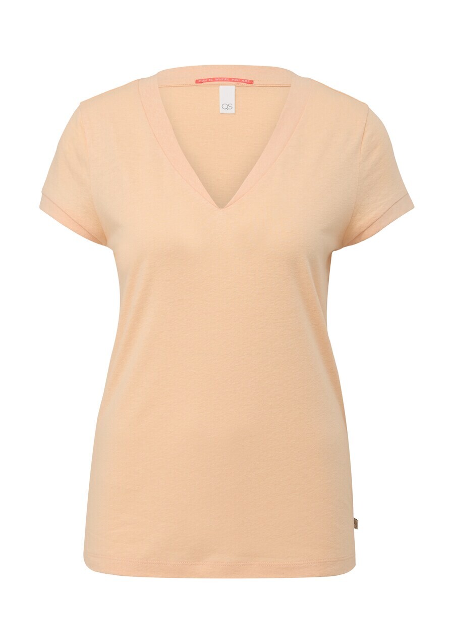 

Футболка QS Shirt, цвет peach