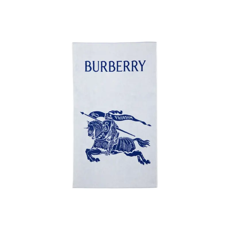 

Burberry Хлопковое банное полотенце, Blue