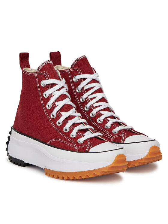 Тканевые кроссовки Run Star Hike Platform A12598C Converse, красный — фото 2