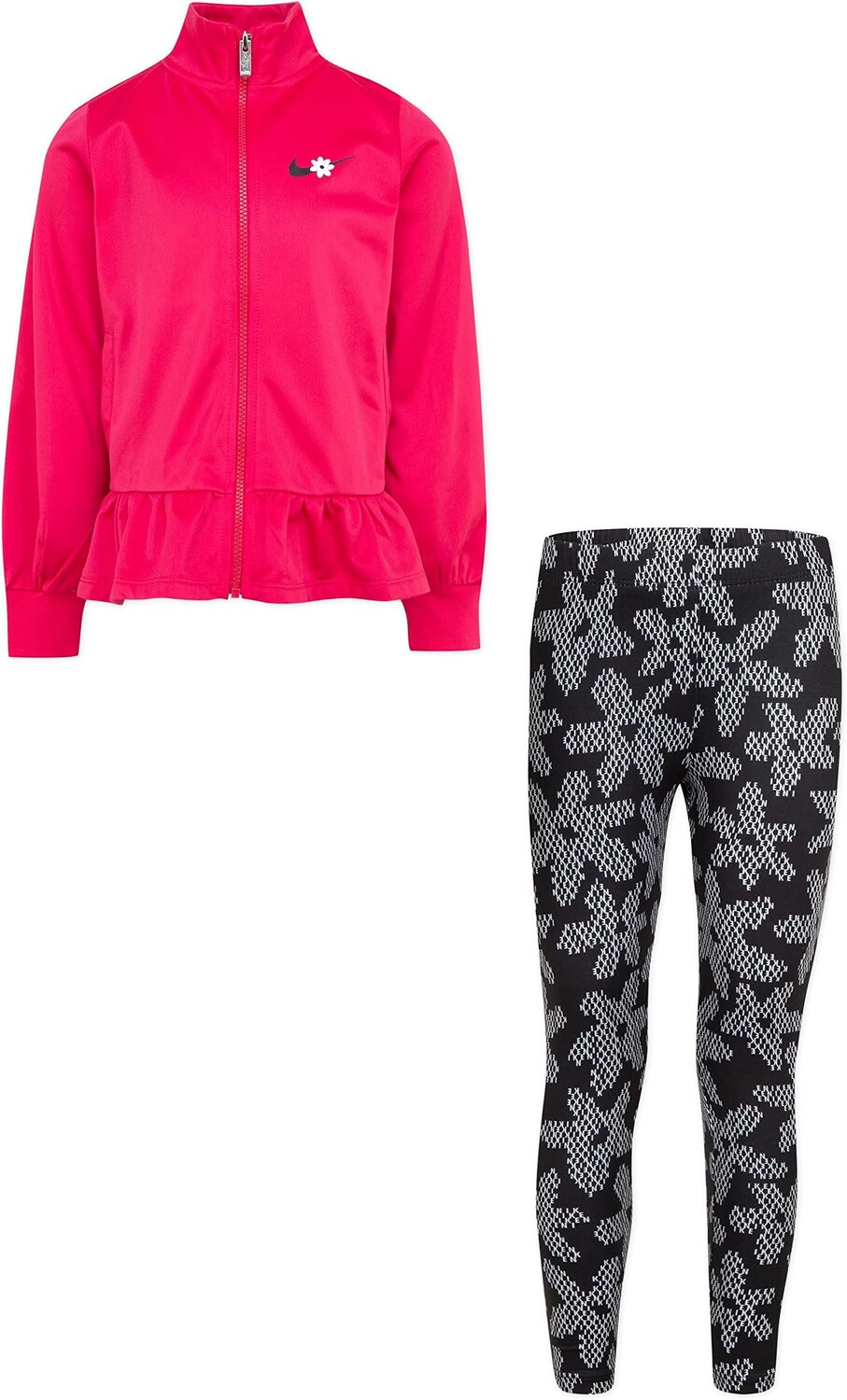 

Детский набор Nike Daisy Track Jacket and Leggings Set, черный