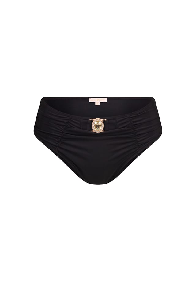 

Плавки бикини Amour с оборками из быстросохнущего материала Moda Minx, черный