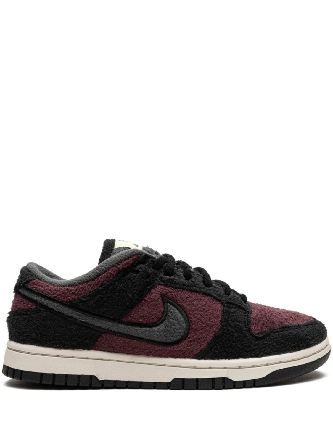 

Nike Dunk Low "Fleece Pack - Burgundy Crush" sneakers, черный