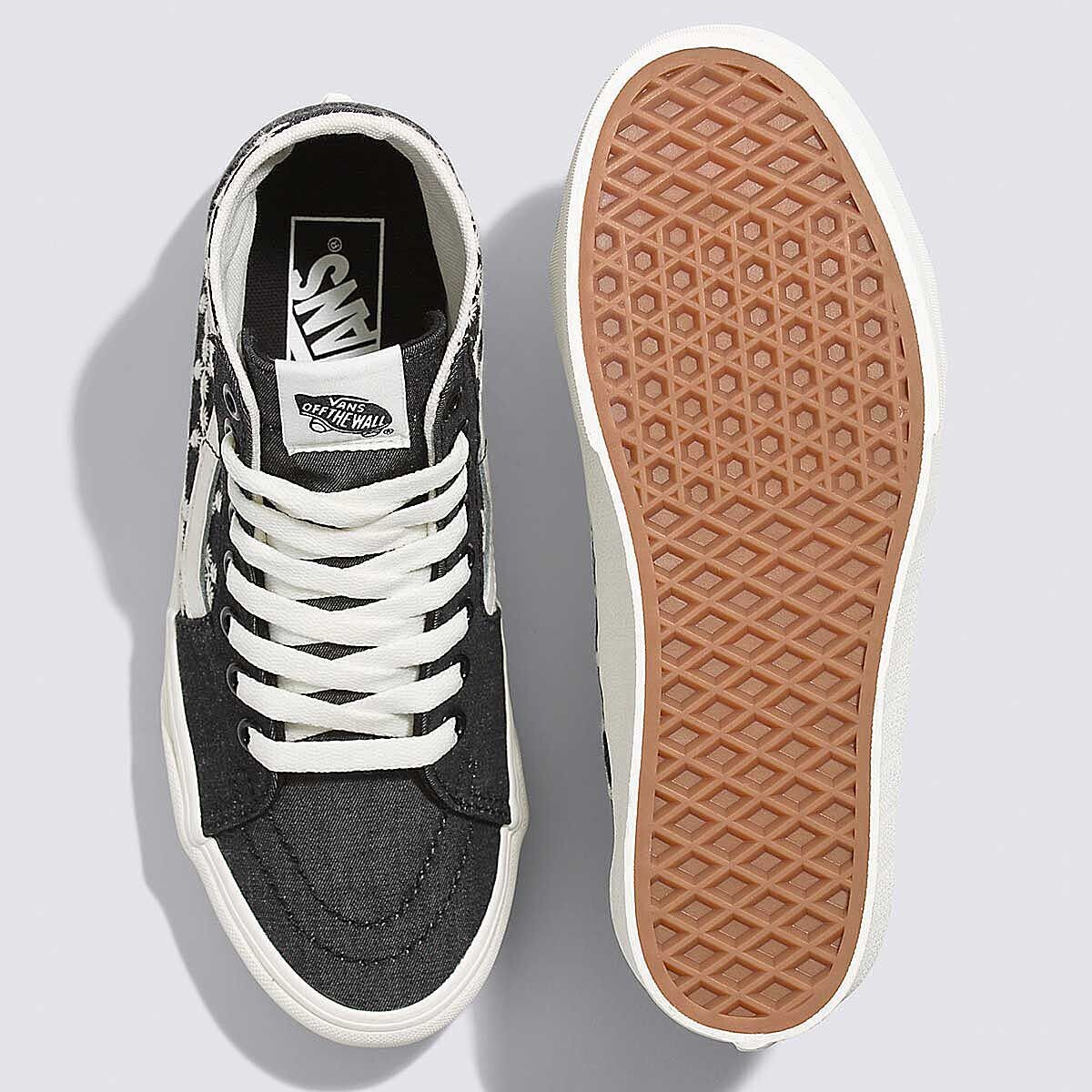 Кроссовки UA SK8-Hi Vans, цвет Navyblau — фото 4
