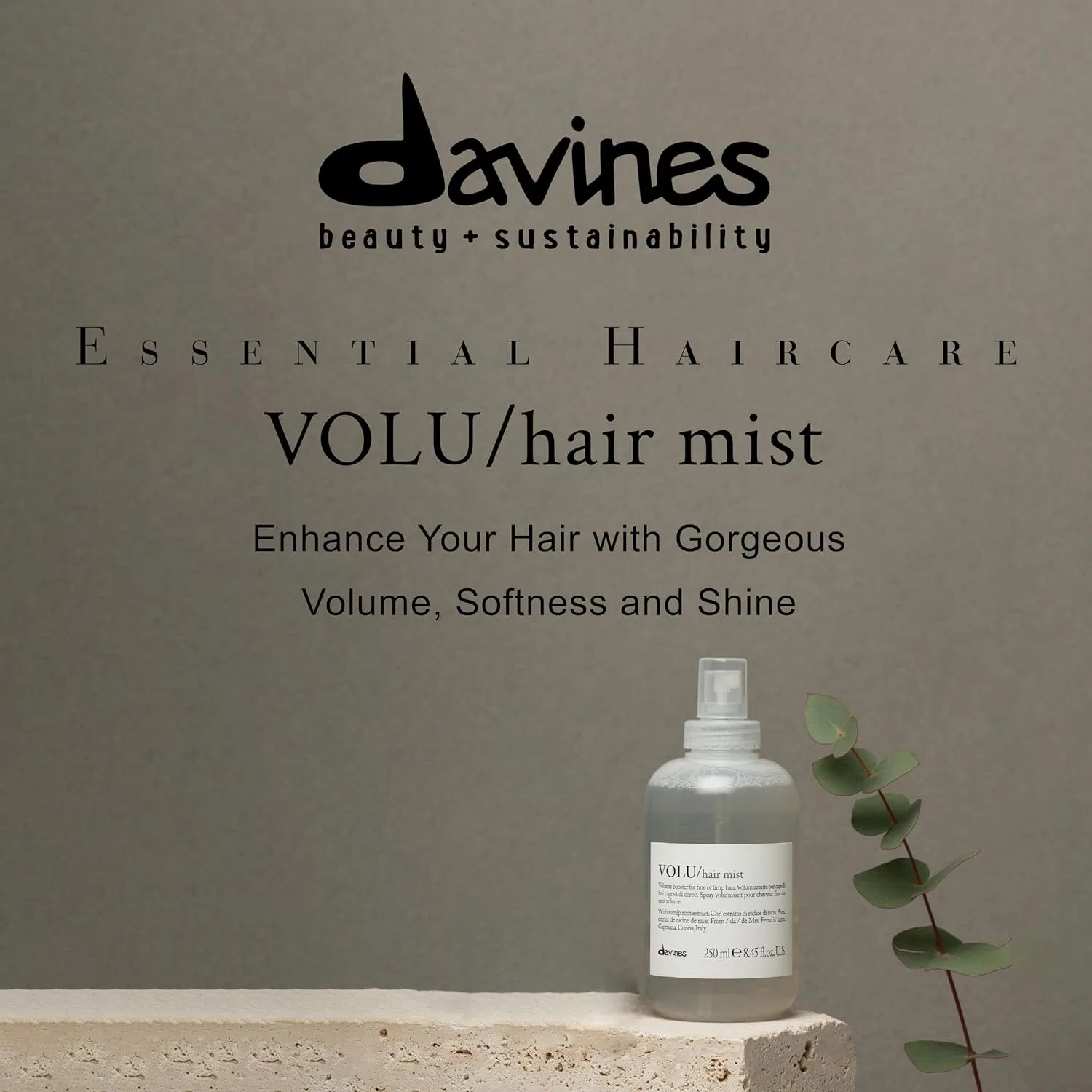 Спрей для объема волос «VOLU» от Davines Essential Haircare Davines — фото 2