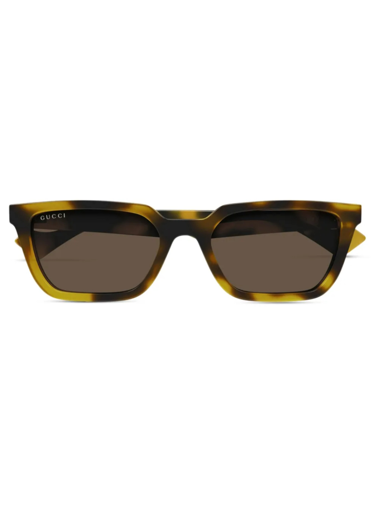 

Gucci Eyewear солнцезащитные очки черепаховой расцветки, желтый