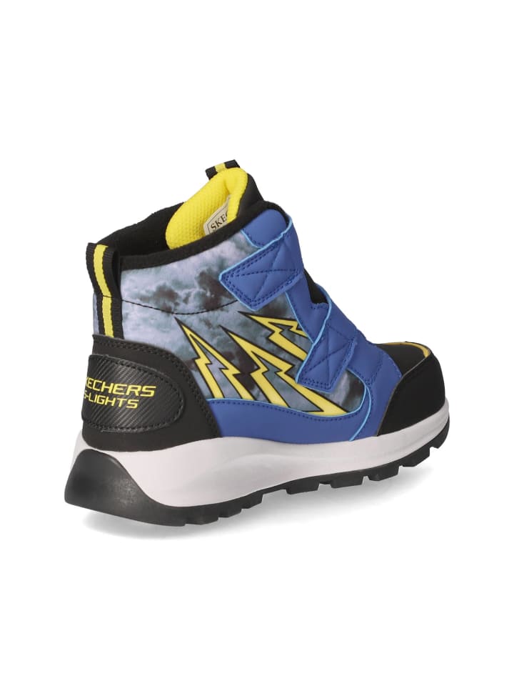 Высокие кеды Skechers, синий — фото 4