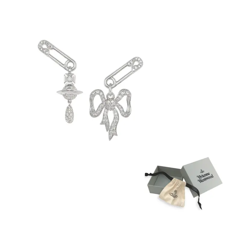 

Vivienne Westwood Сережки из латуни для женщин Silver