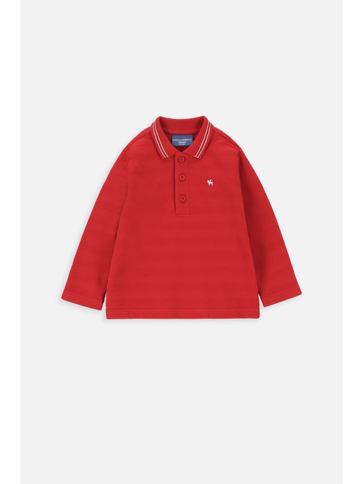 

Футболка с длинными рукавами красного цвета Coccodrillo