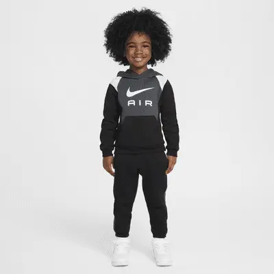 

Брюки Nike Air Toddler Fleece Pullover and Pants Set, черный
