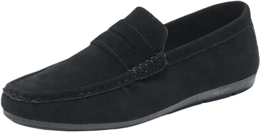 Лоферы мужские замшевые Moe Toe, Black DHFIRUFSHLO