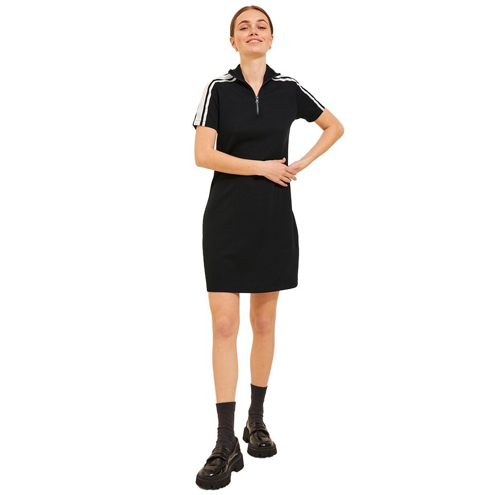 

Платье миди Jack & Jones Wood Slim Short Sleeve, черный