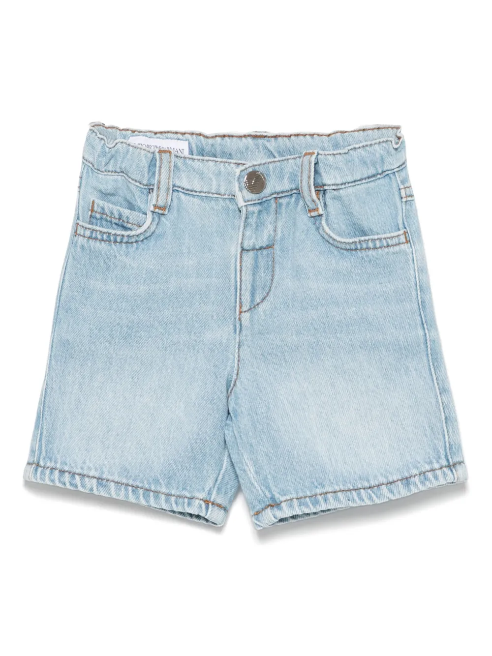 

Джинсовые шорты Emporio Armani Kids, синий