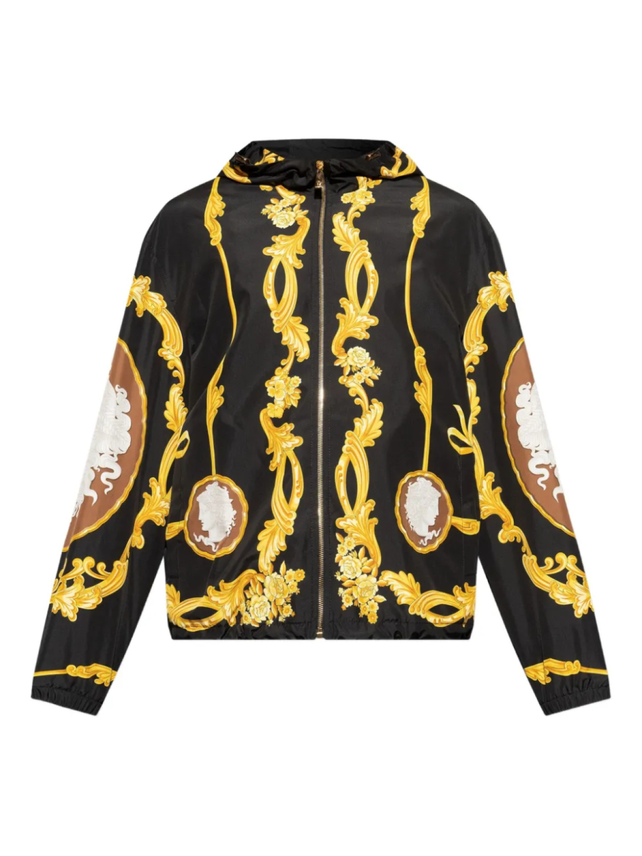 

Куртка с капюшоном Cameo Versace, черный