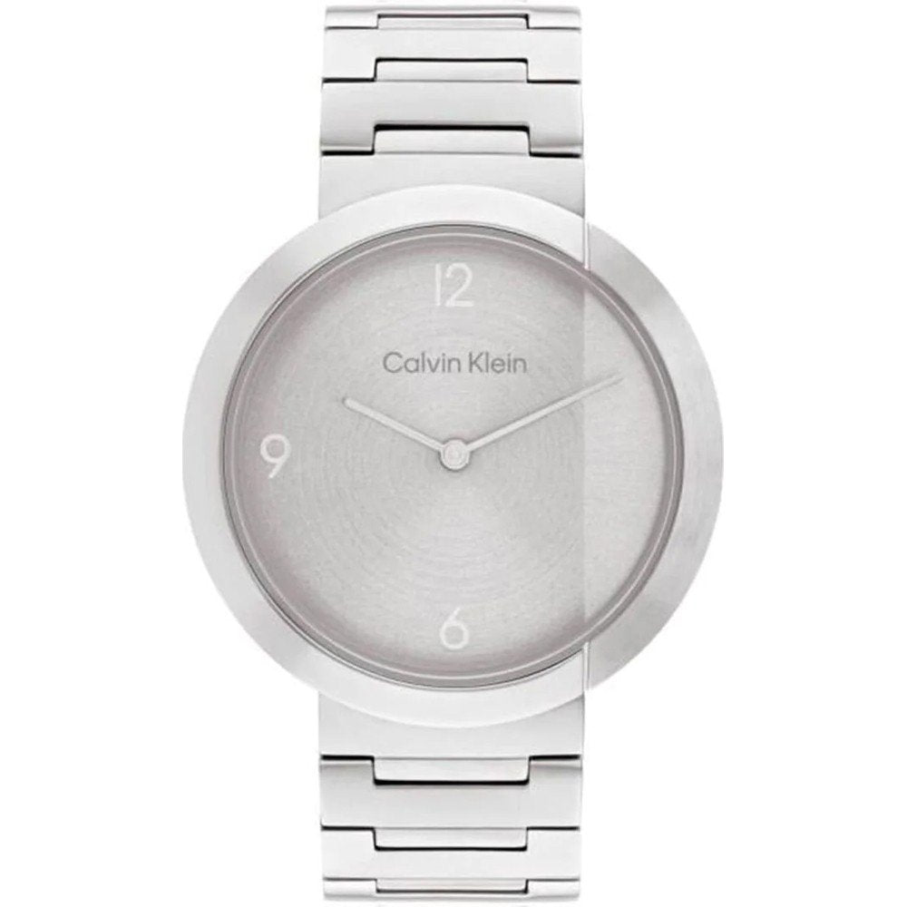 

Часы Calvin Klein Unisex Eccentric 38 мм Quartz, серебряный