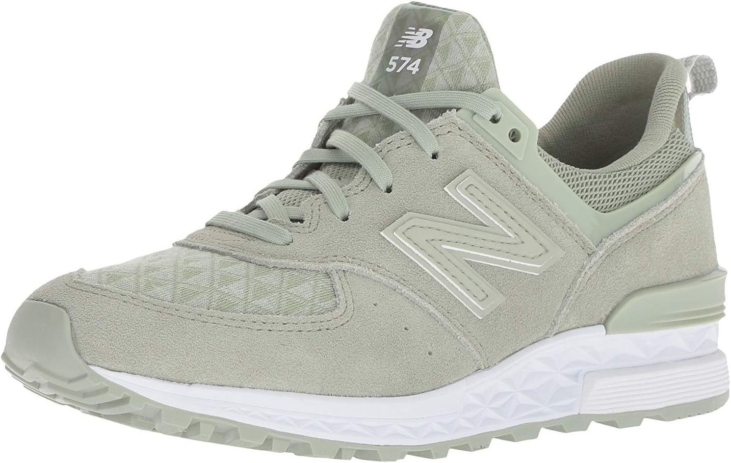 

New Balance Женские кроссовки 574 Sport, Silver Mint