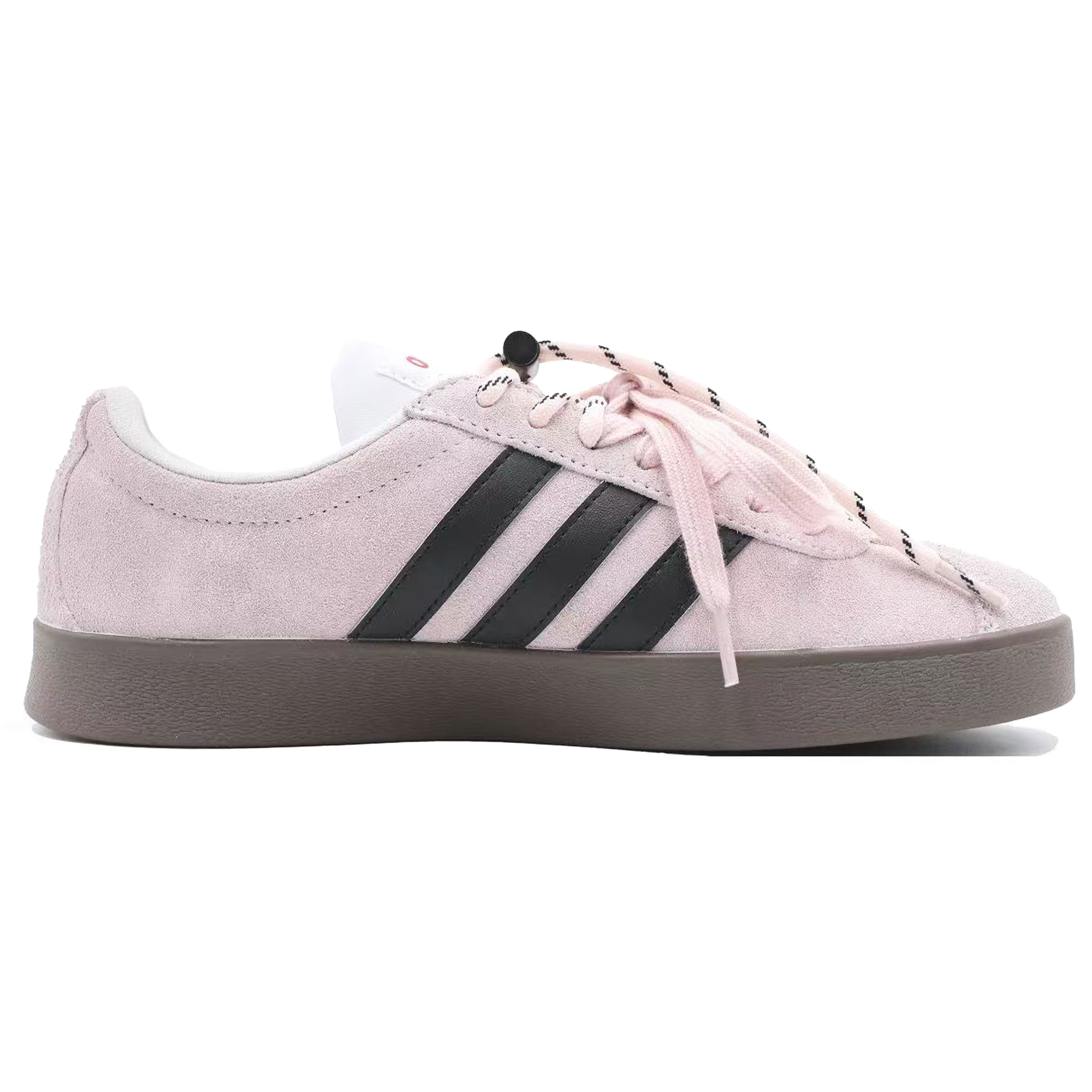 Adidas Скейтборд-кроссовки VL COURT 20, унисекс, низкие, розовые — фото 3