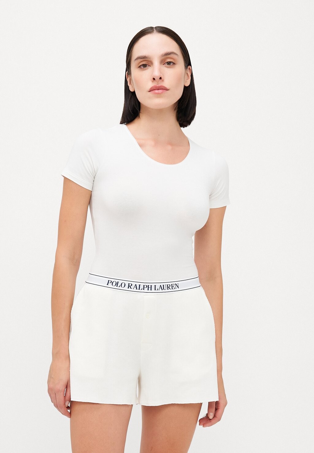 

Пижамные штаны CLUB WAFFLE BOXER Polo Ralph Lauren, молочный