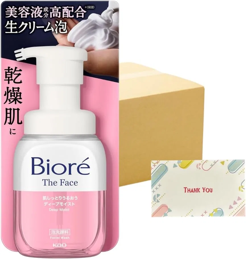 Набор для ухода за кожей Kao Biore The Face Deep Moist Body, 24 шт., 200 мл