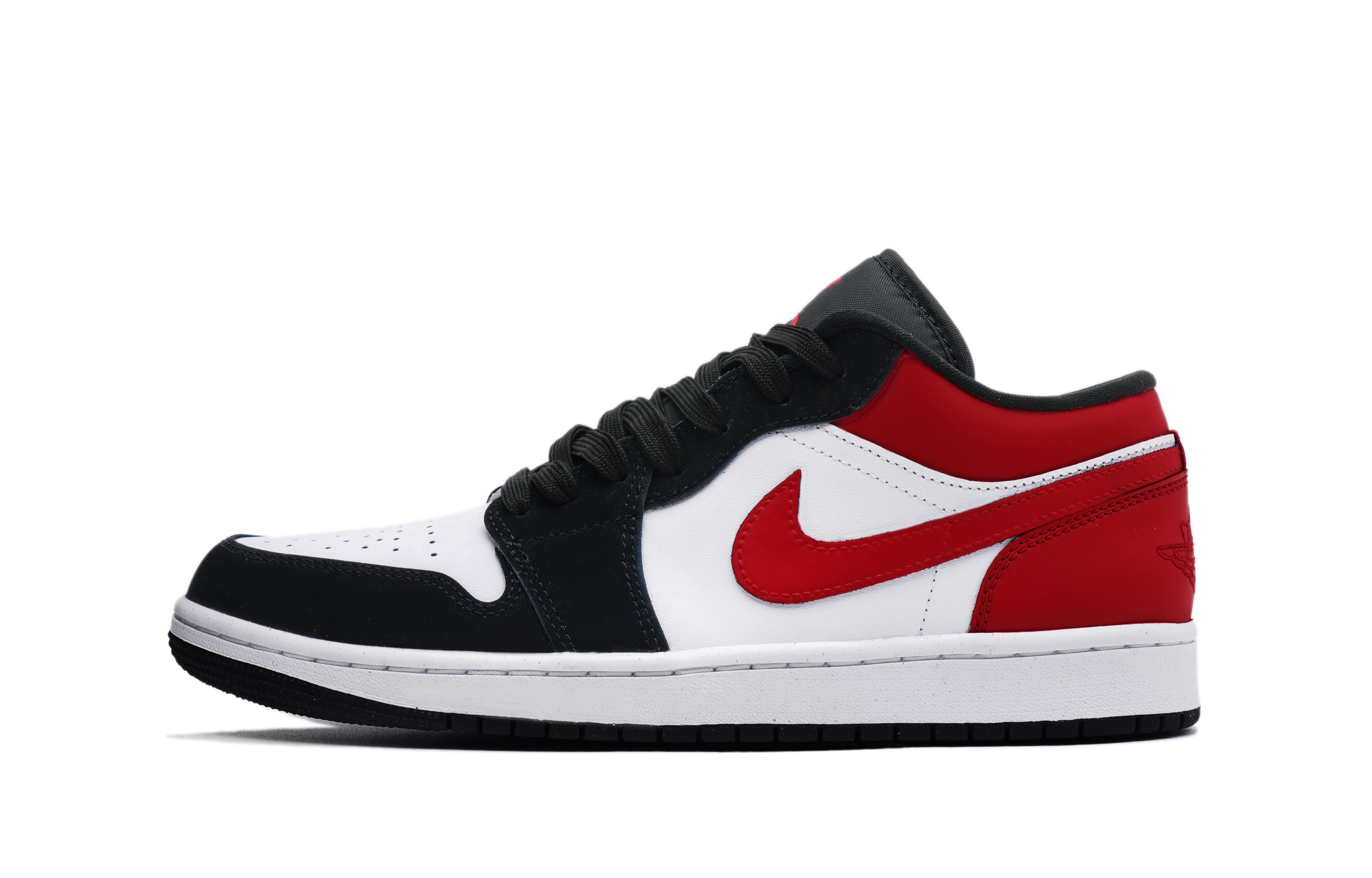 

Jordan Баскетбольные кроссовки Air 1 Cool Play Koala Red Black с низким верхом, устойчивые к износу и скольжению, мужские, черно-красные