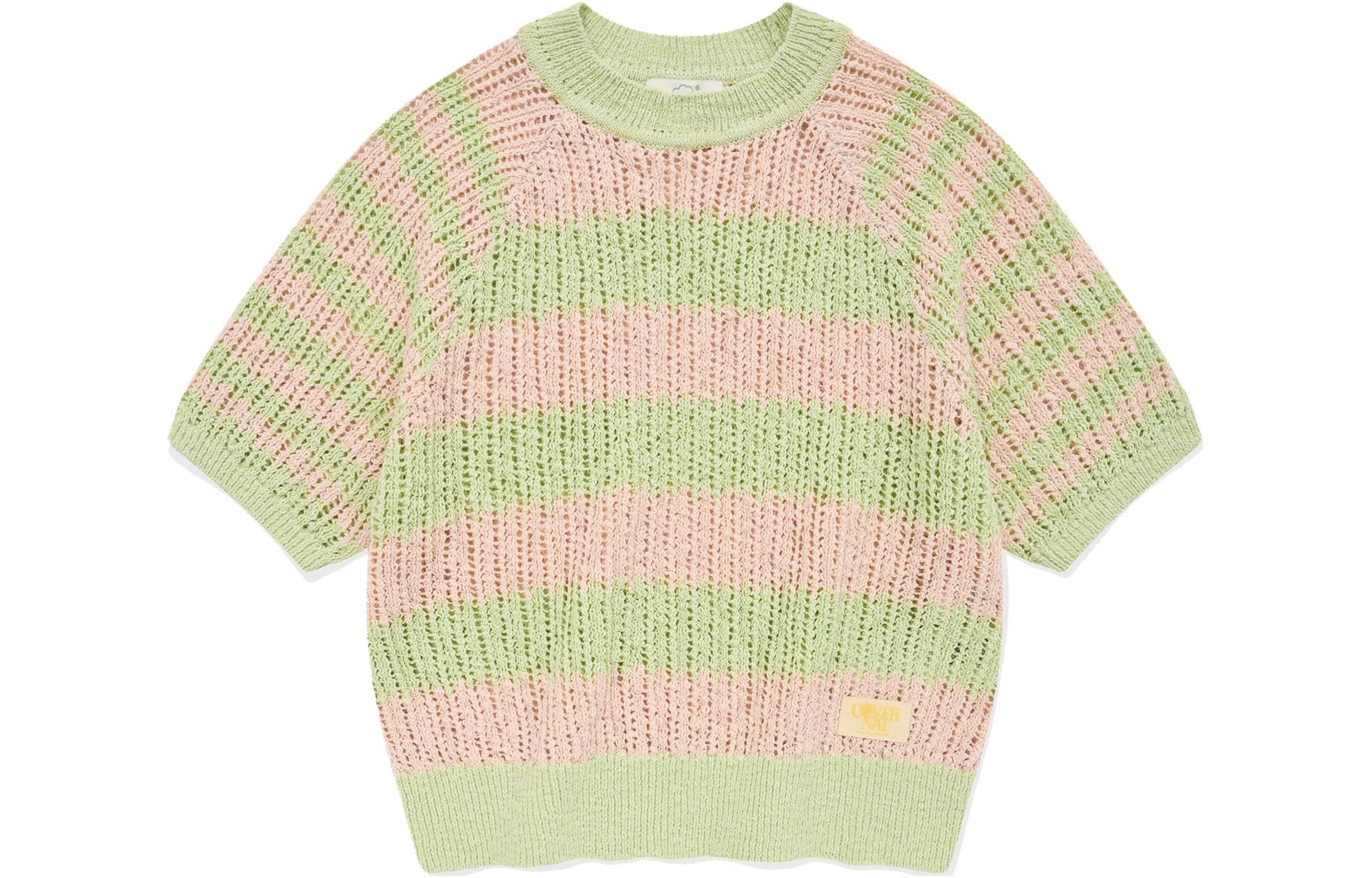 

COVERNAT SS24 Вязаный свитер женский светло-розовый