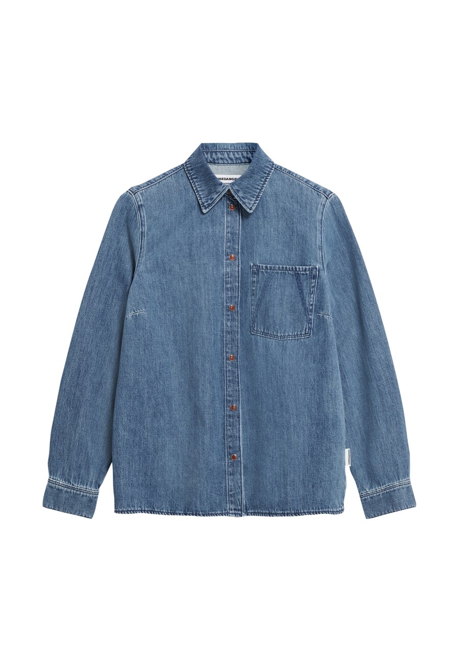 

Блуза ARMEDANGELS, синий деним