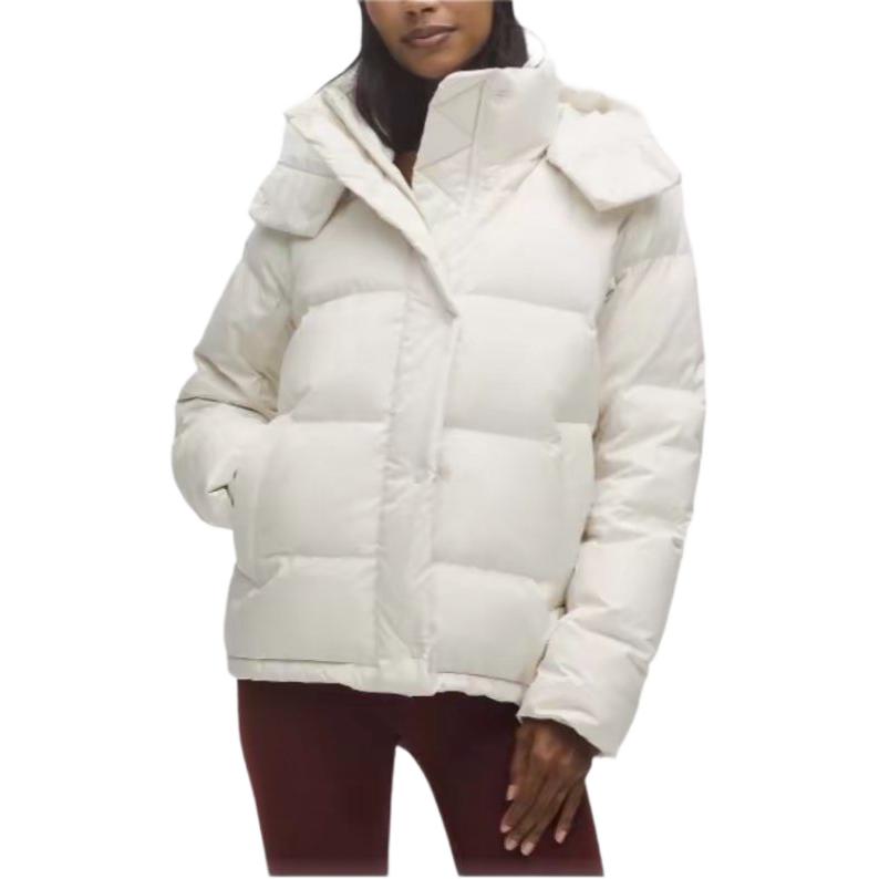 

Пуховик Wunder Puff Series женский Lululemon, светло-белый