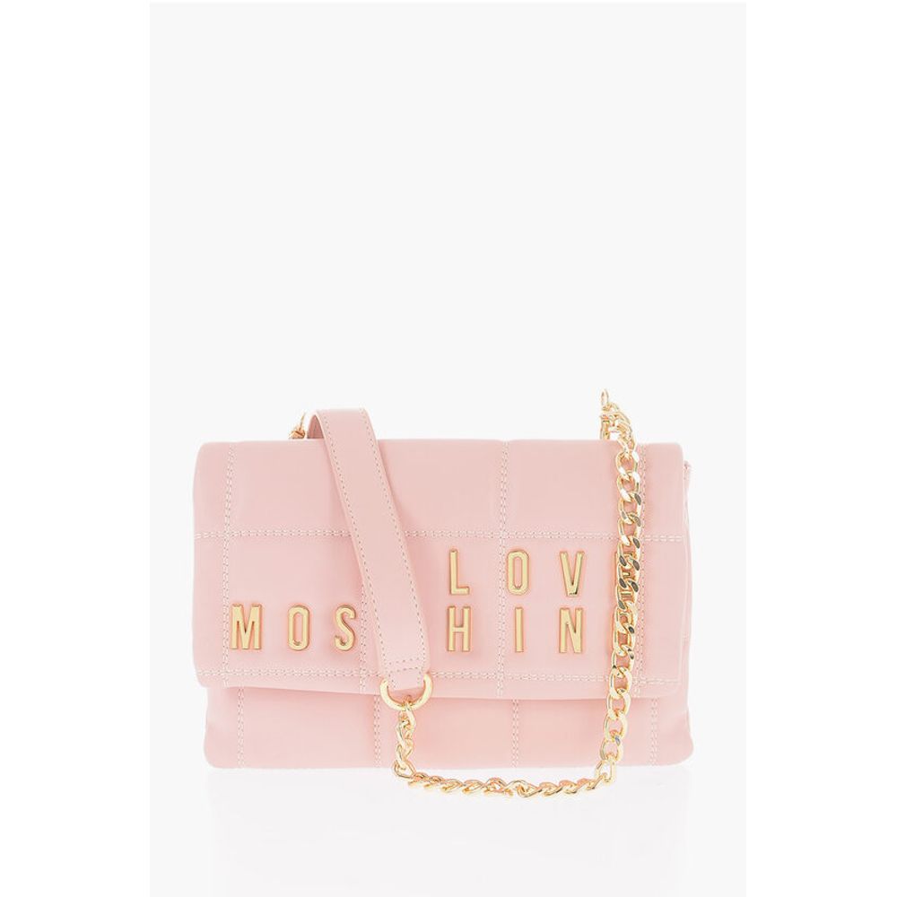 

LOVE стеганая сумка из искусственной кожи со съемной цепочкой на плечо Moschino, мультиколор
