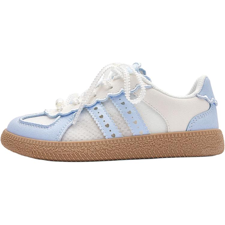 

Детские скейтборд-кроссовки с противоскользящей амортизацией и износостойкой подошвой для детей 3-7 лет BALABALA, белый синий tone 00318