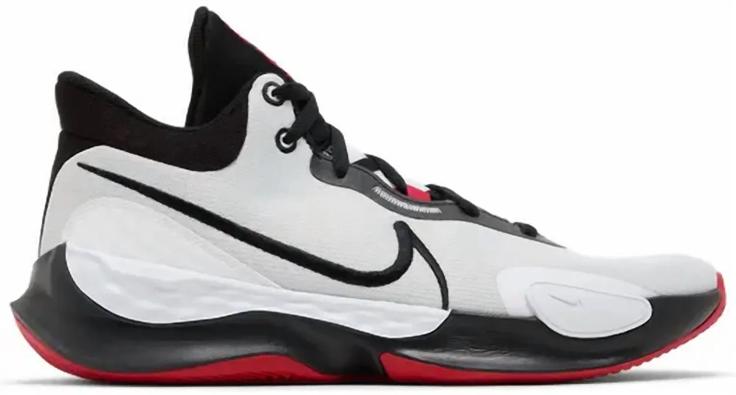 Nike Мужские кроссовки Renew Elevate 3 в бело-черно-платиновом цвете — фото 4