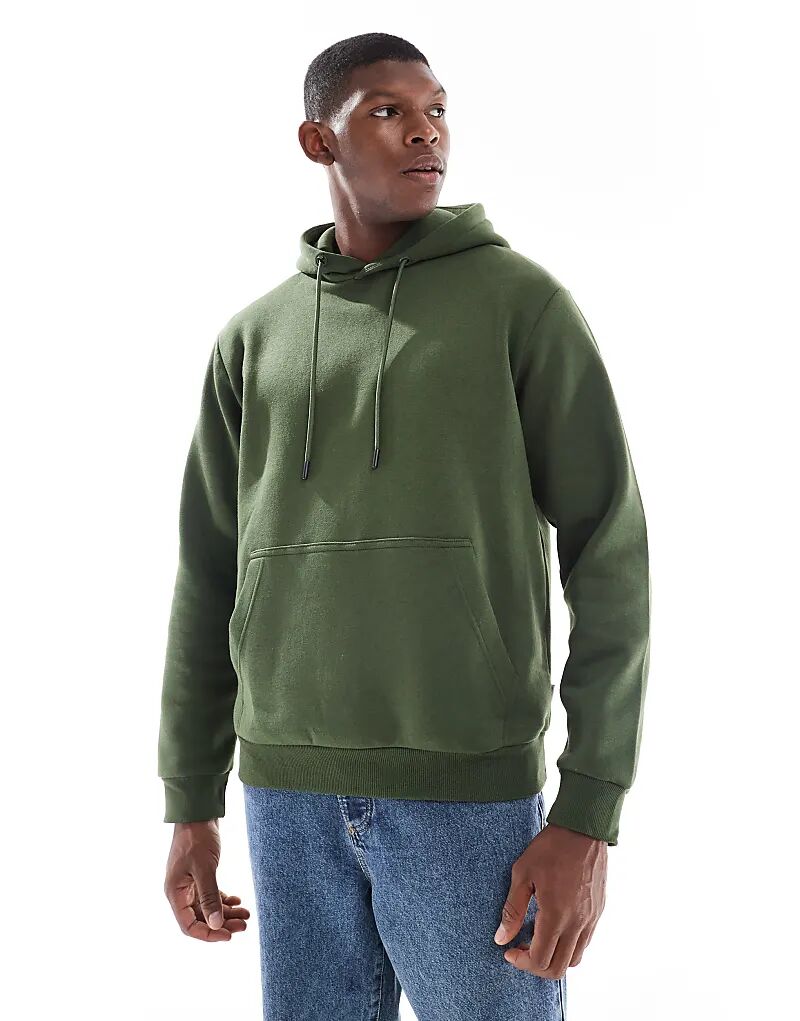 

Толстовка Jack & Jones свободного кроя зеленого цвета