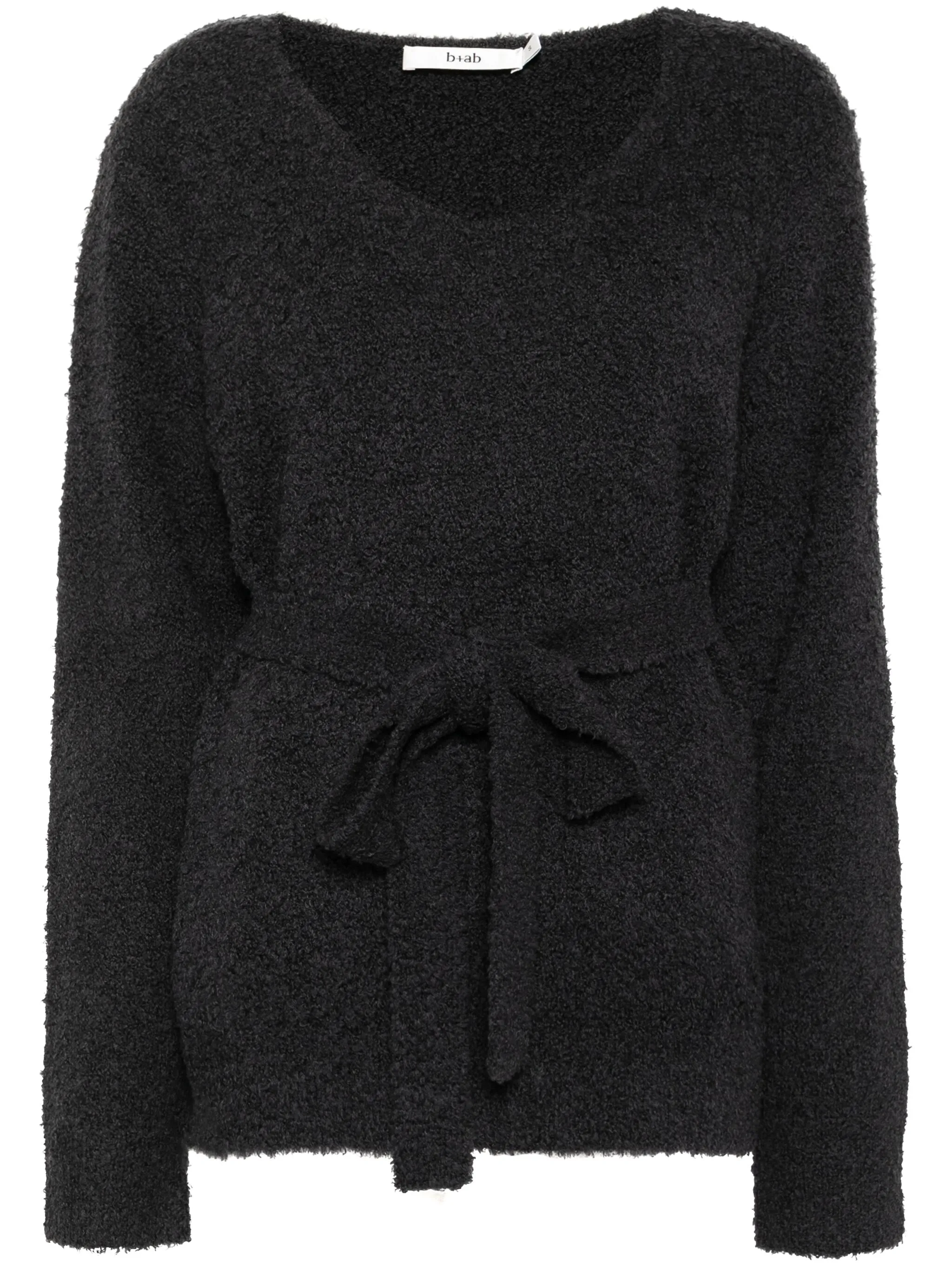 

Джемпер из ткани букле B+Ab, серый