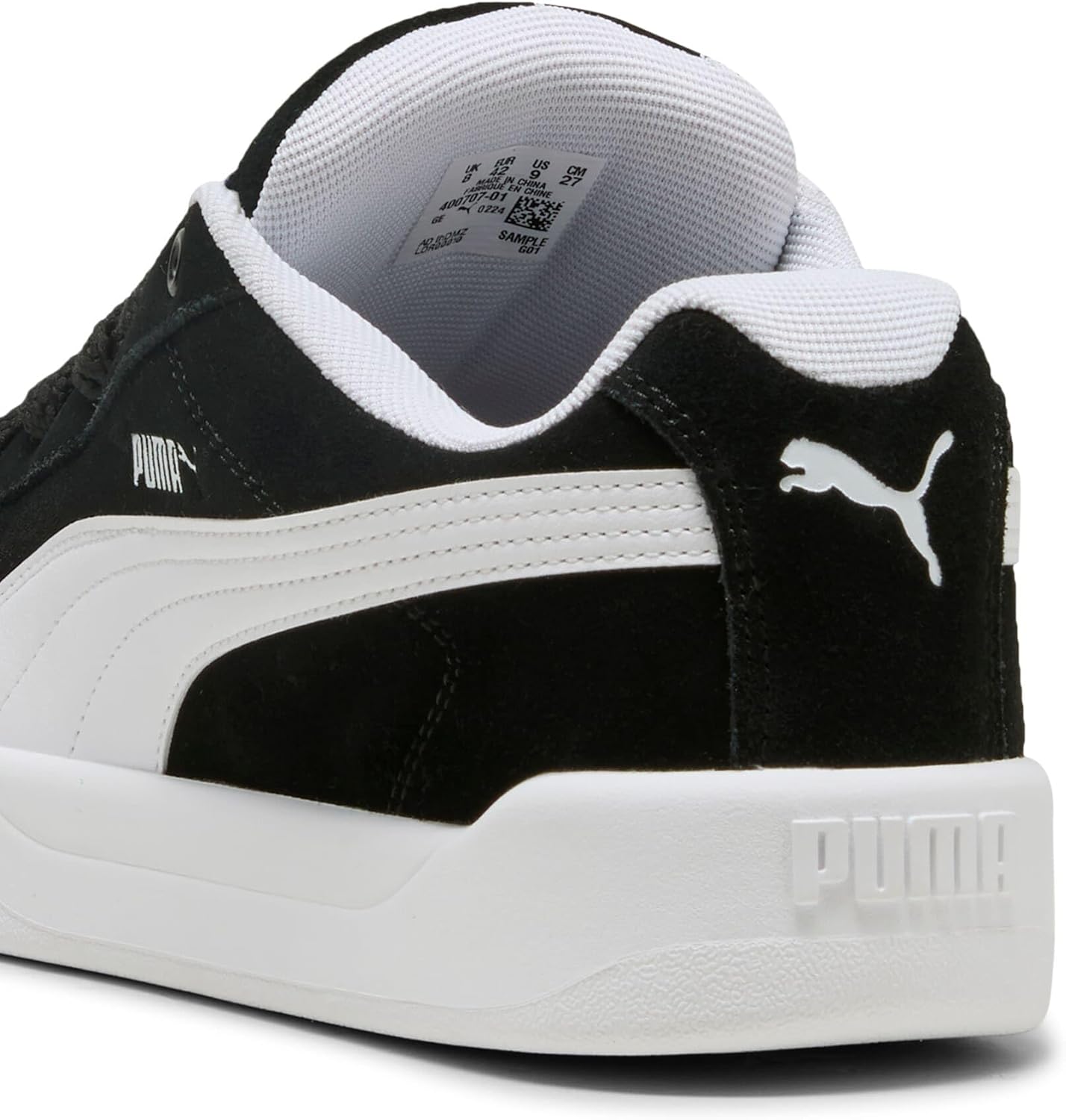 Кроссовки PUMA Unisex-Adult Park Lifestyle Easy Sd, белый/черный — фото 2