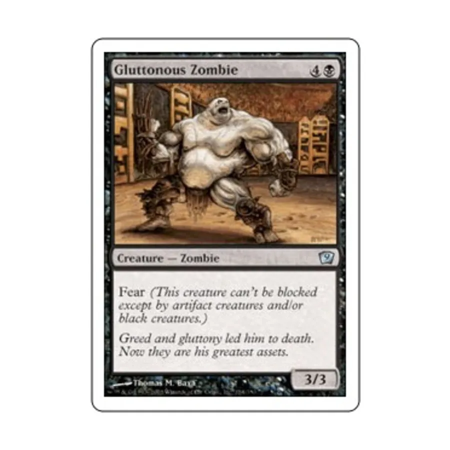 

CCG Прожорливый зомби (U), MTG - 9th Edition
