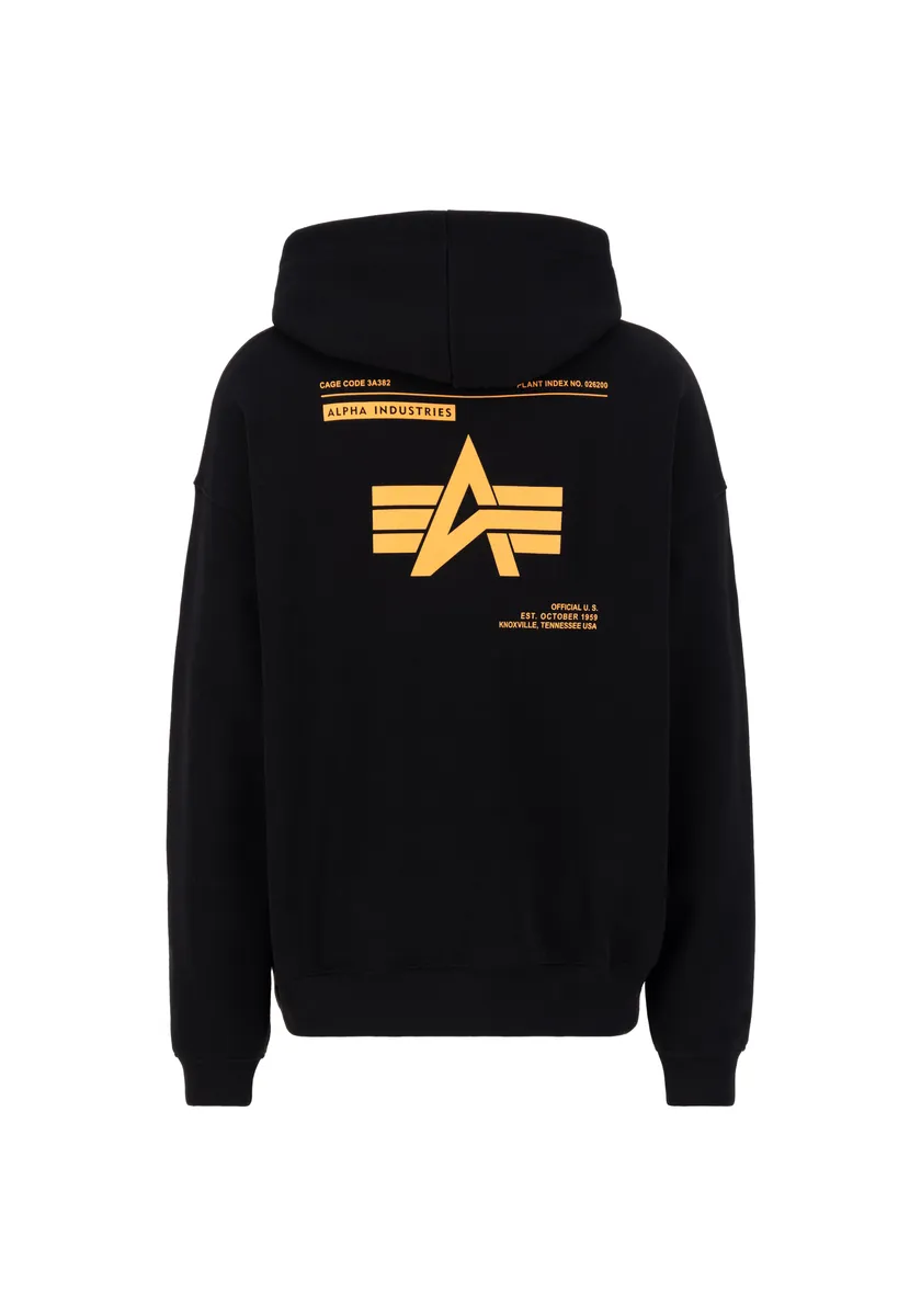 

Толстовка Alpha Industries " Alpha Industries Мужчины - Толстовки с логотипом BP Hoody", черный
