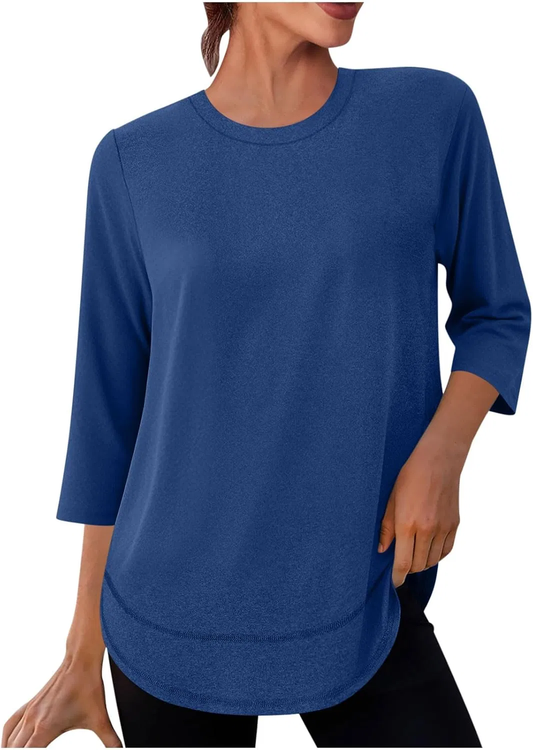 Футболка женская с коротким рукавом 3/4, Dark Blue