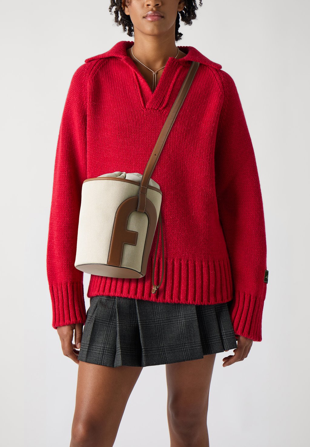 

Сумка через плечо LIDO BUCKET BAG - Across body bag Furla, цвет Toni Cognac