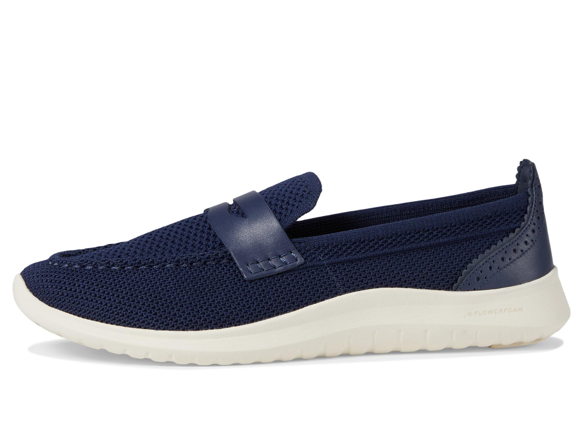 Лоферы Cole Haan Zerogrand Meritt Stitchlite Loafers, Marine Blue Knit/Ivory — фото 4
