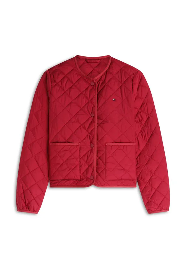 Легкая водоотталкивающая стеганая куртка с подкладкой Tommy Hilfiger, Liberty Red — фото 4