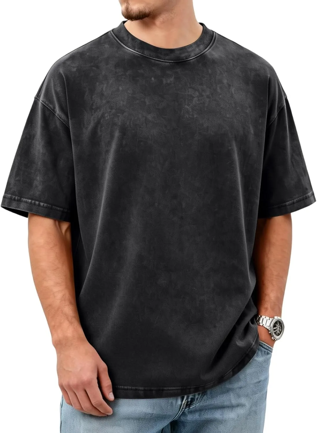 

Футболка для мужчин с коротким рукавом Retro Washed