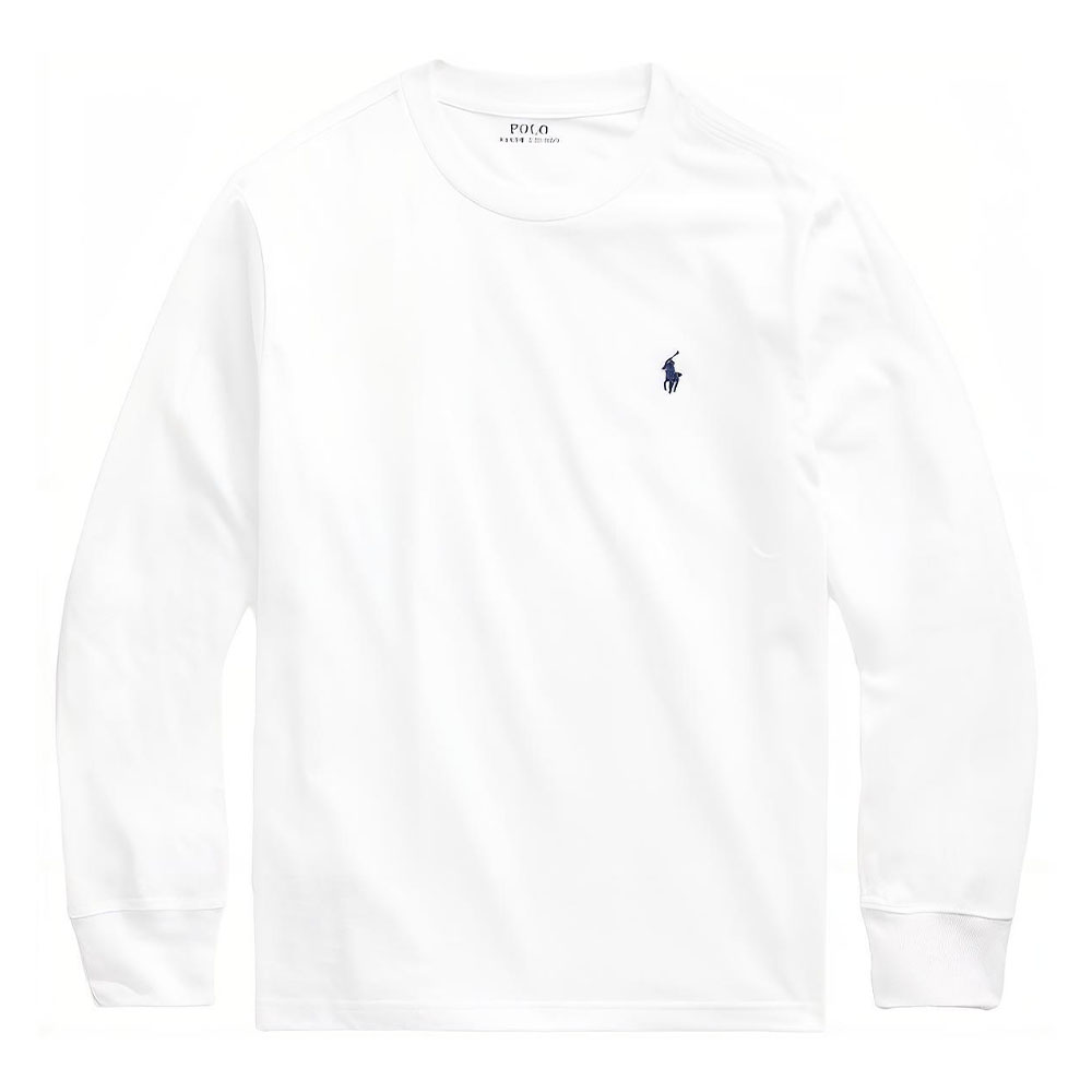 Футболка SS23 белая детская Polo Ralph Lauren — фото 2