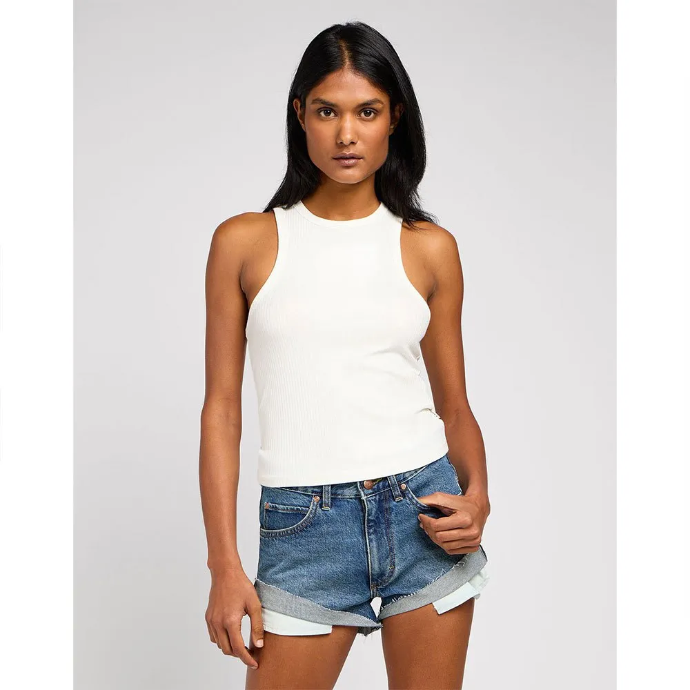 

Футболка Lee Ribbed Sleeveless, бежевый
