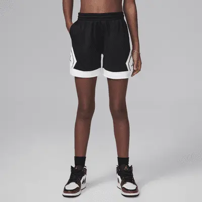 Шорты Jordan Big Kids' Dri-FIT MJ Diamond Shorts, черный